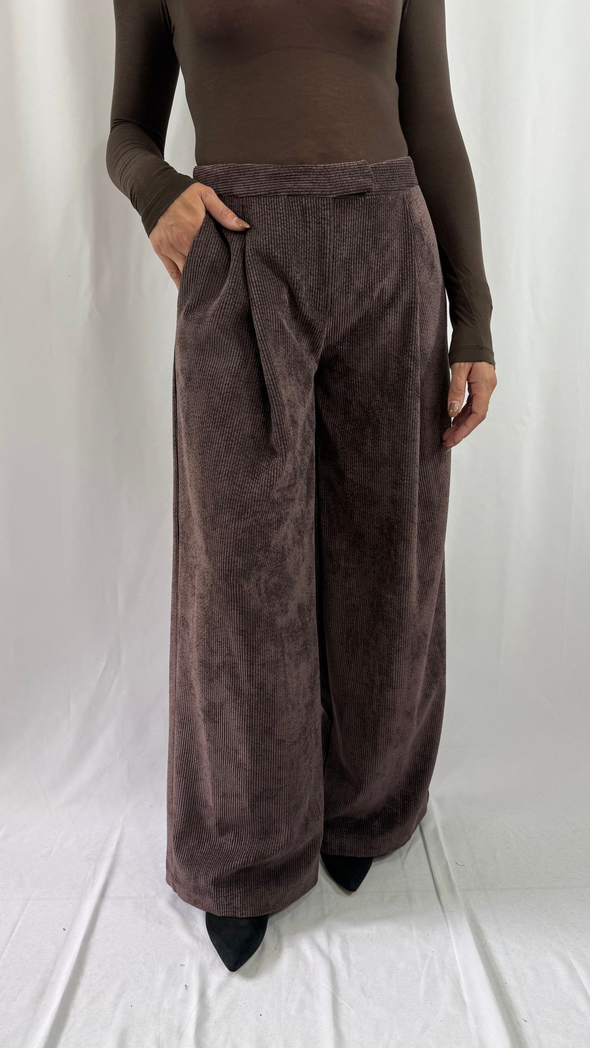 Pantalone a costine Silence limited