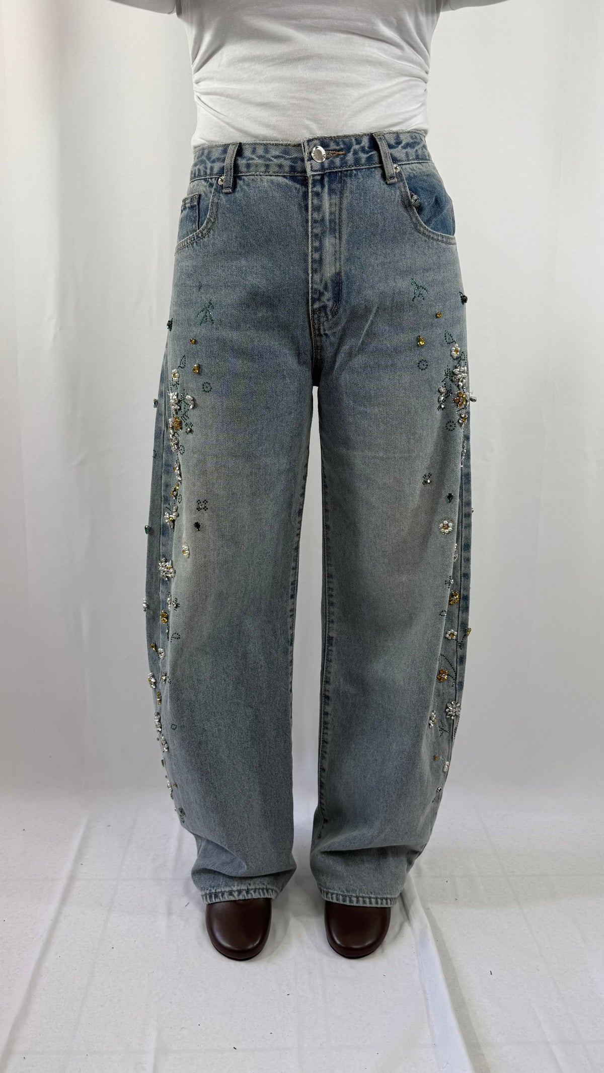 Jeans con pietre Safe Concept Store