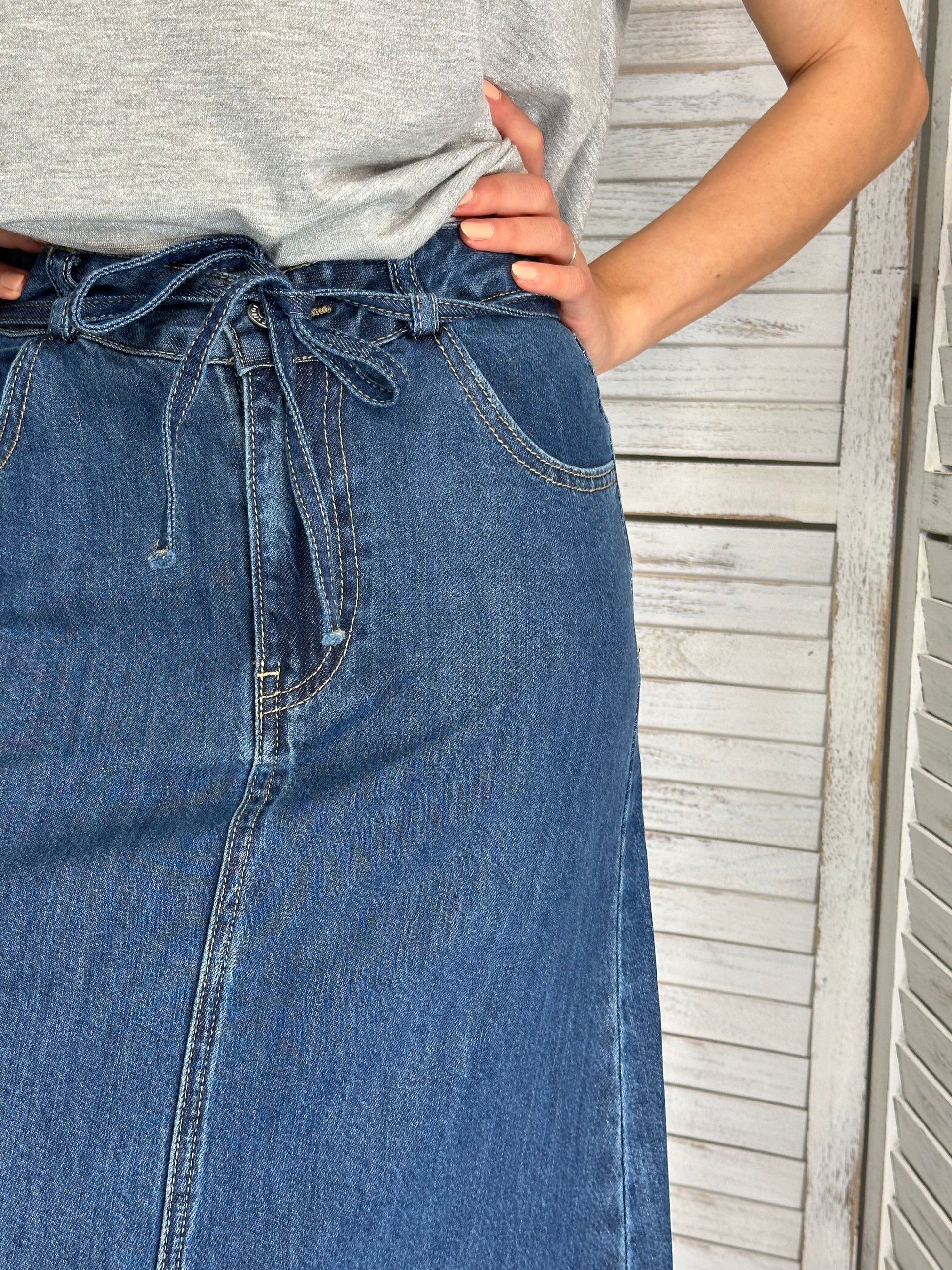 Gonna in denim Molly Bracken