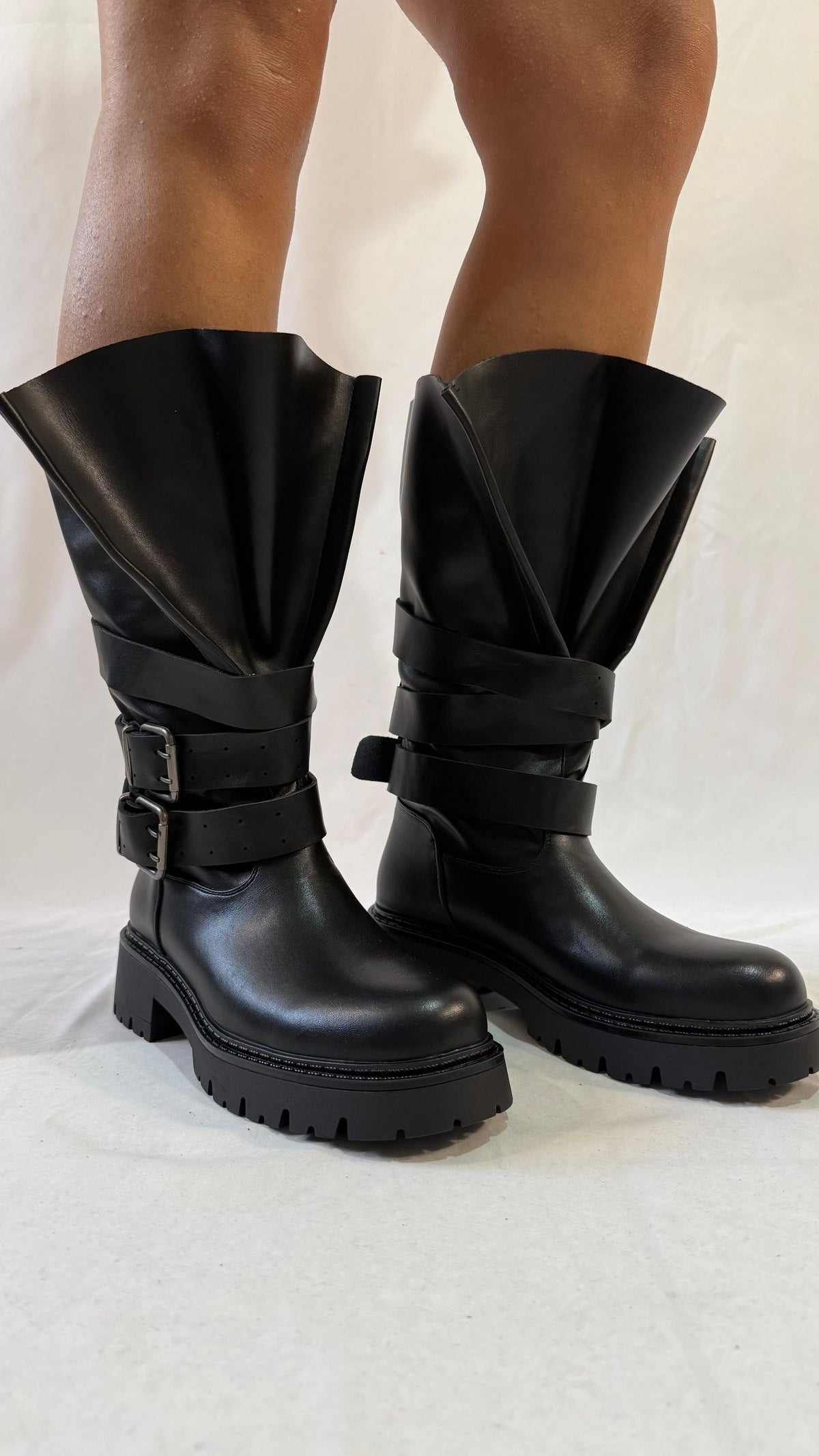 Anfibio nero similpelle Safe Concept Store