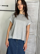 T-shirt argento Molly Bracken