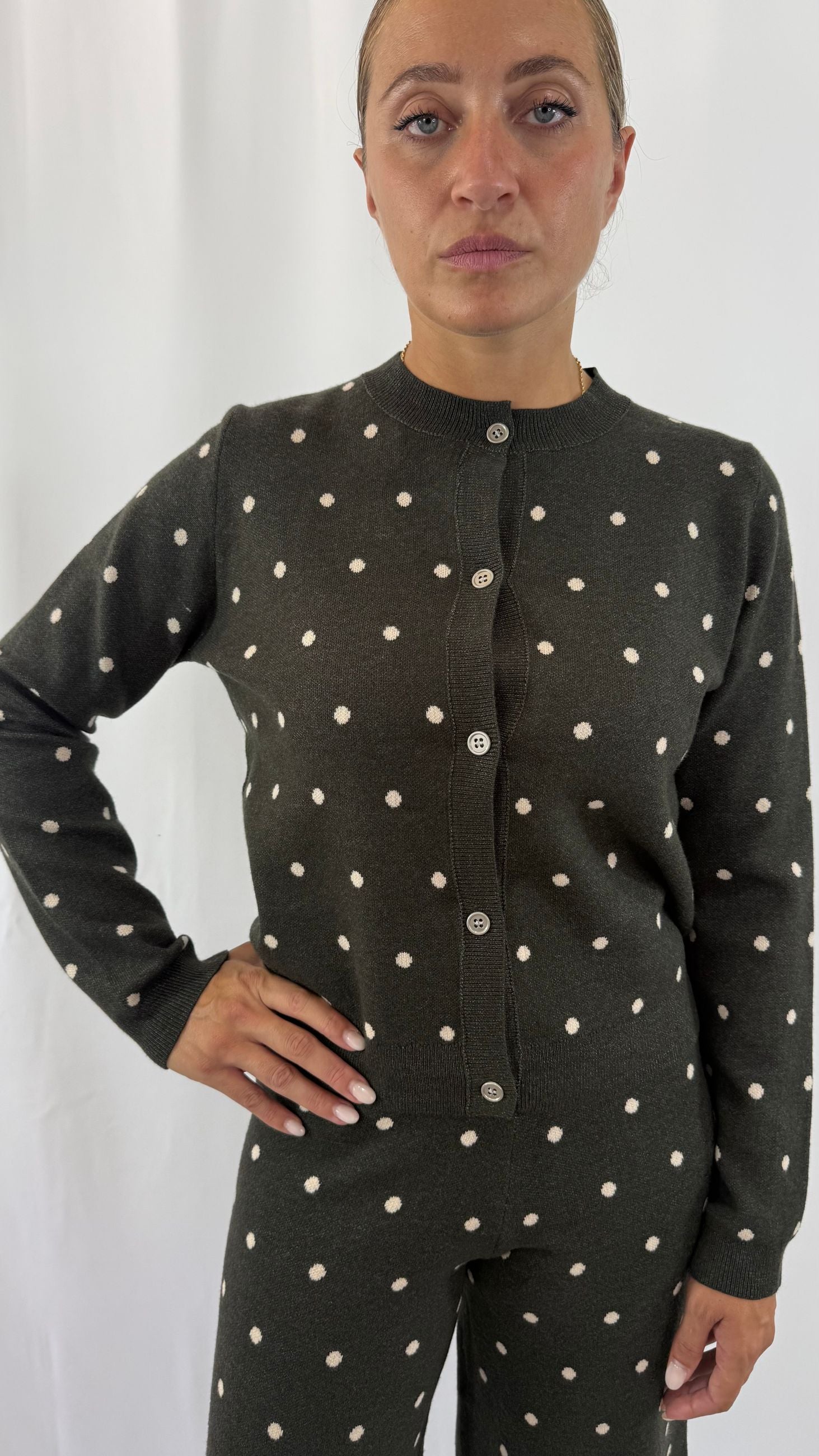 Cardigan pois Compania Fantastica