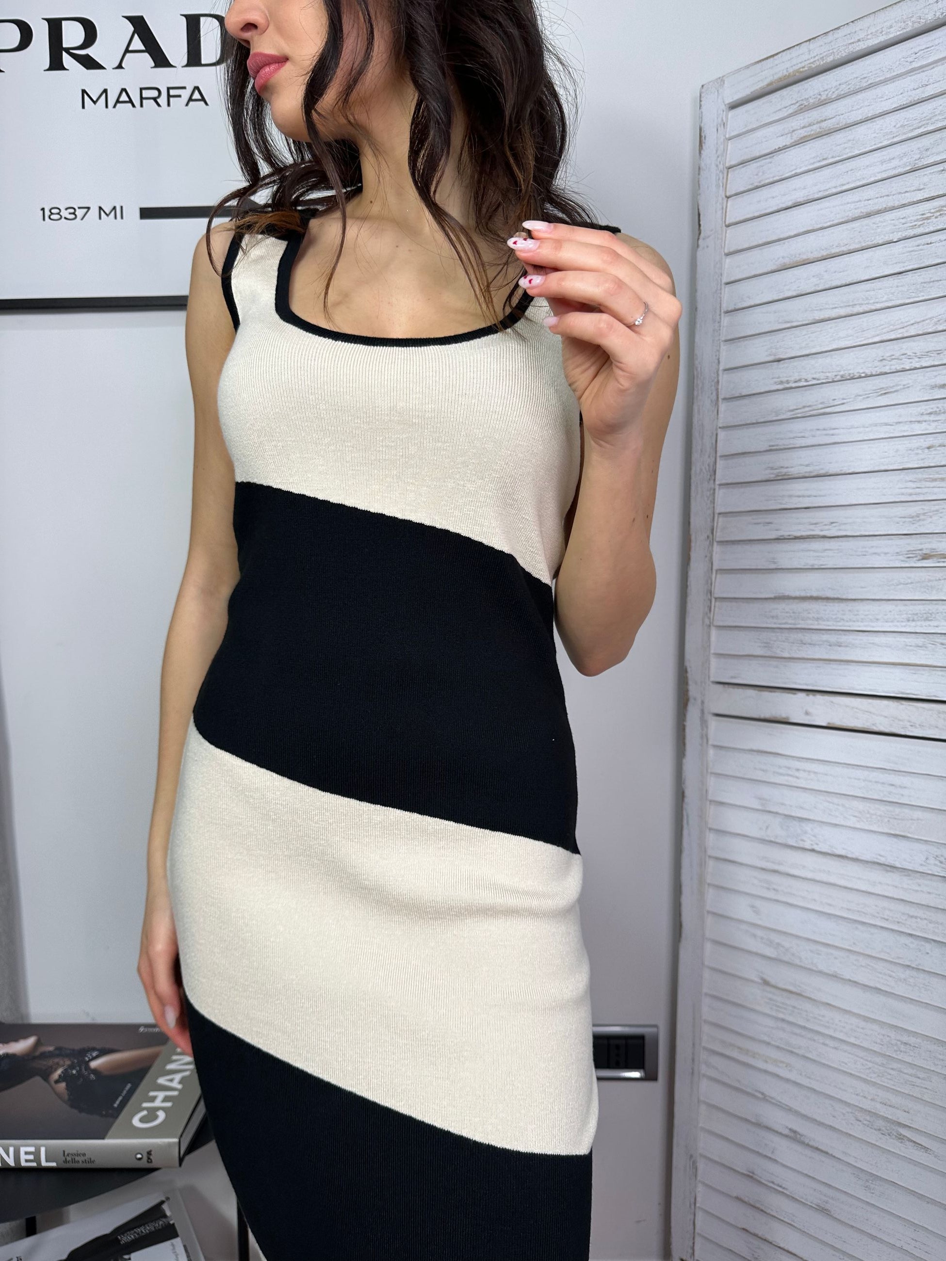 Abito maxi righe WILD PONY