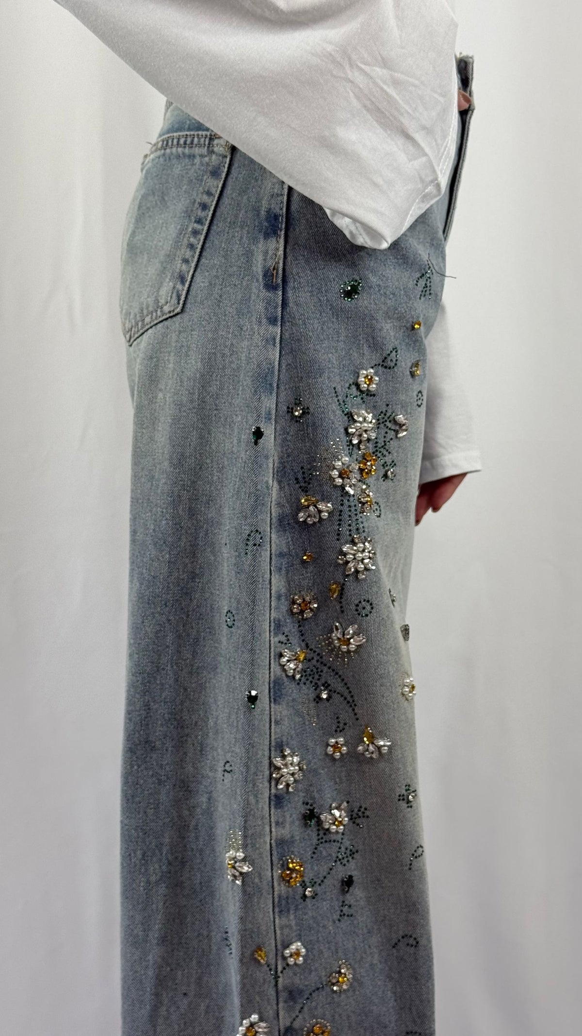 Jeans con pietre Safe Concept Store