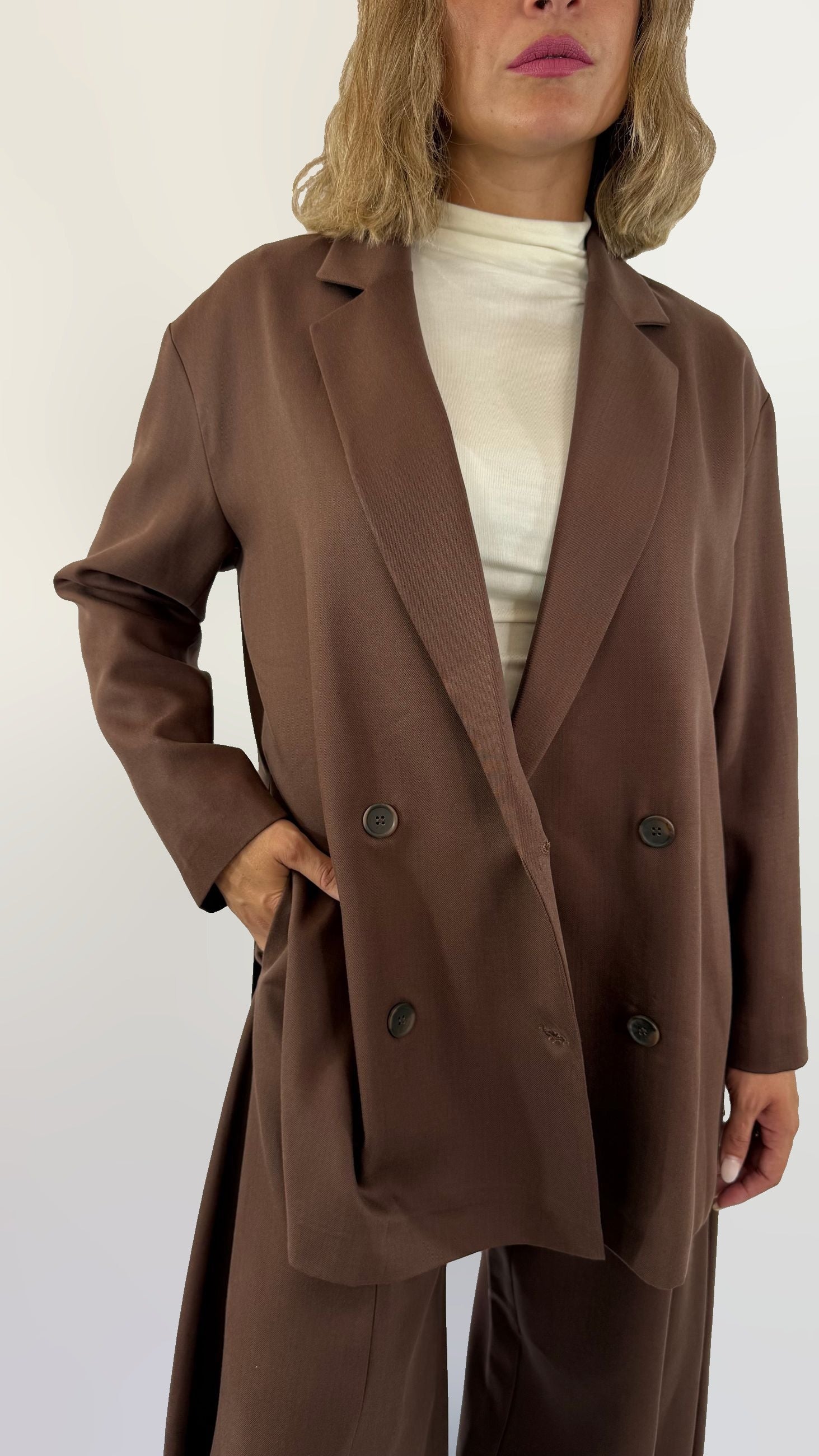 Blazer marrone Peperosa