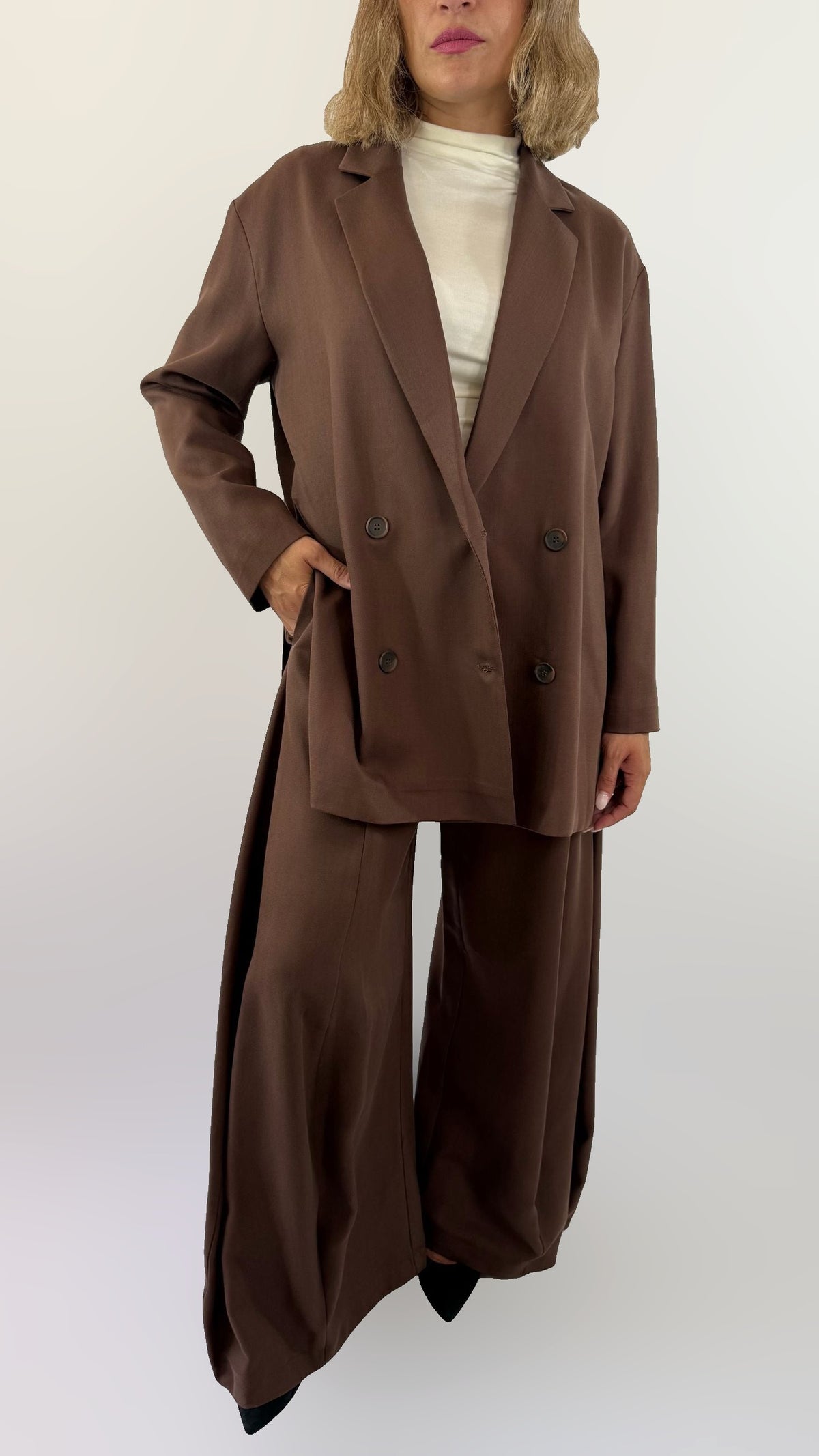 Blazer marrone Peperosa
