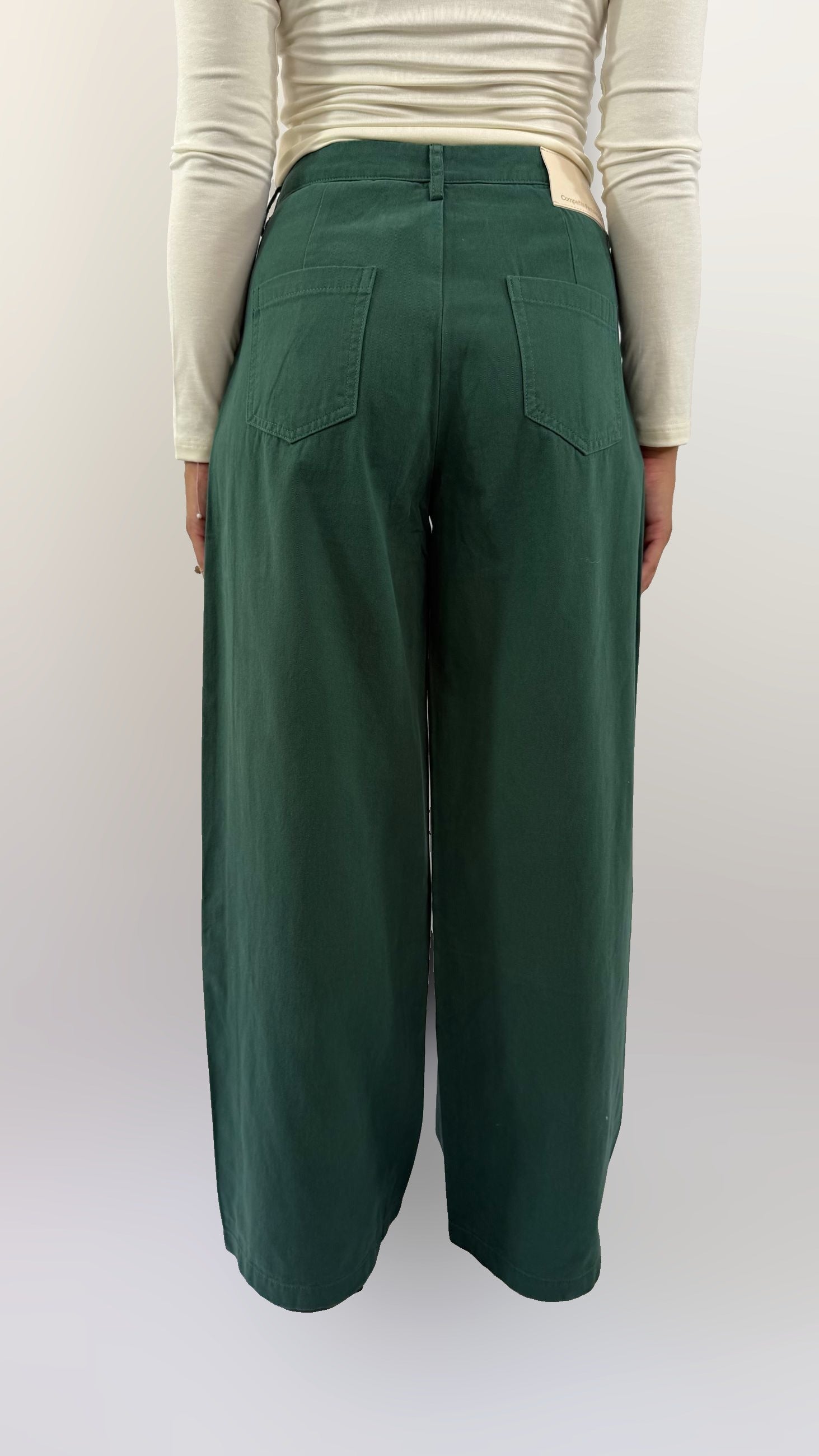 Jeans verde Compania Fantastica