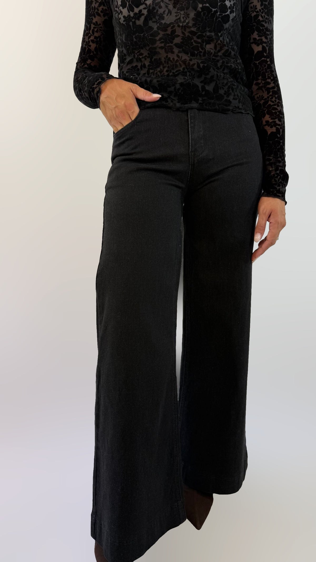 Jeans nero Molly Bracken