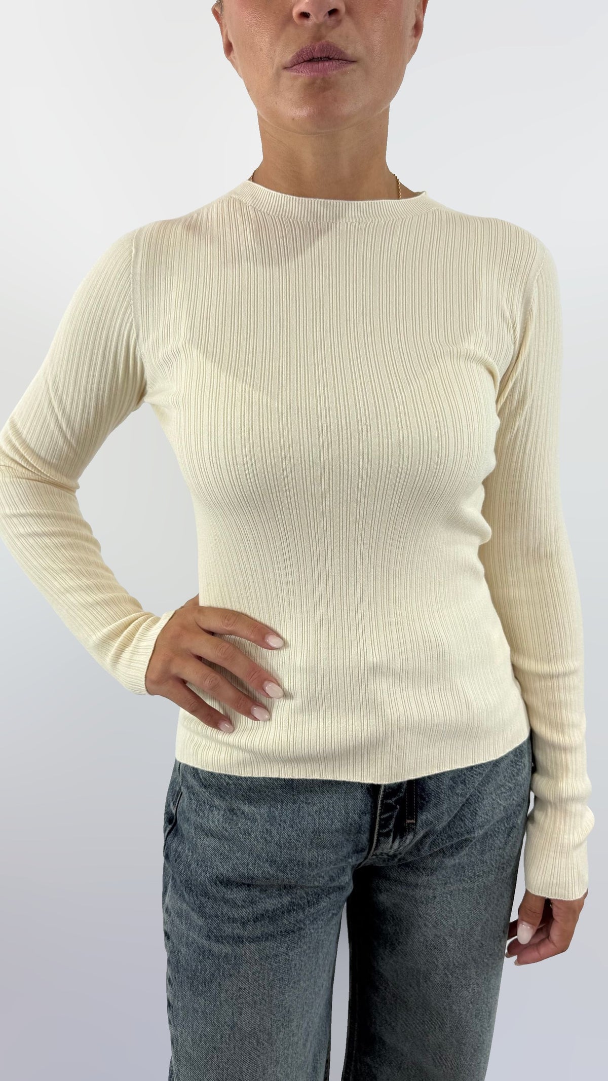 Maglia costine Peperosa