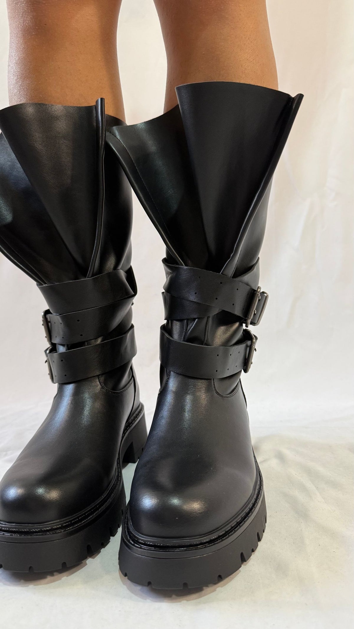 Anfibio nero similpelle Safe Concept Store