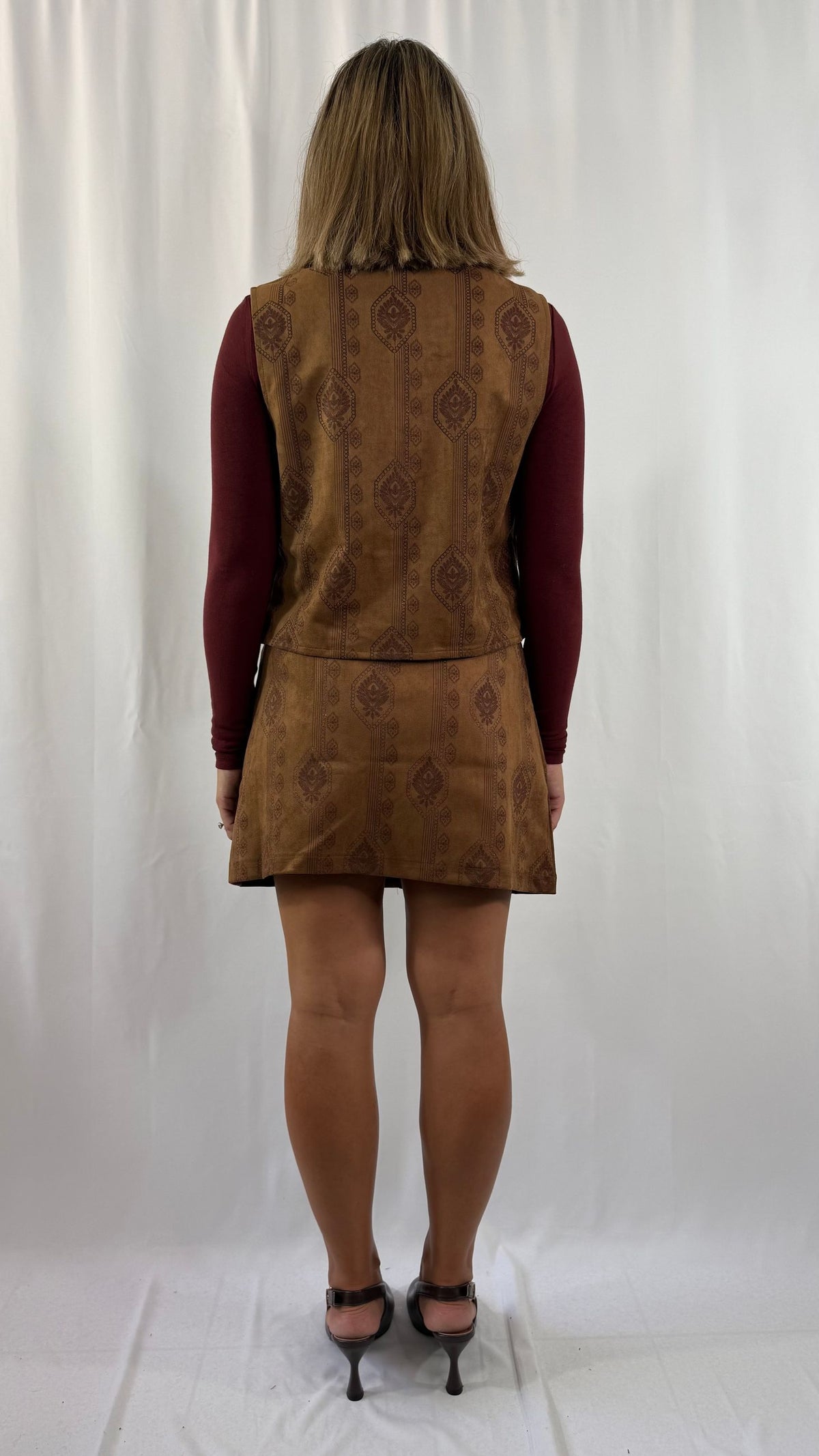 Gonna in suede Molly Bracken