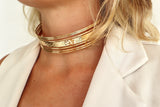 SAFE' CONCEPT STORE Collana rigida con fascia centrale