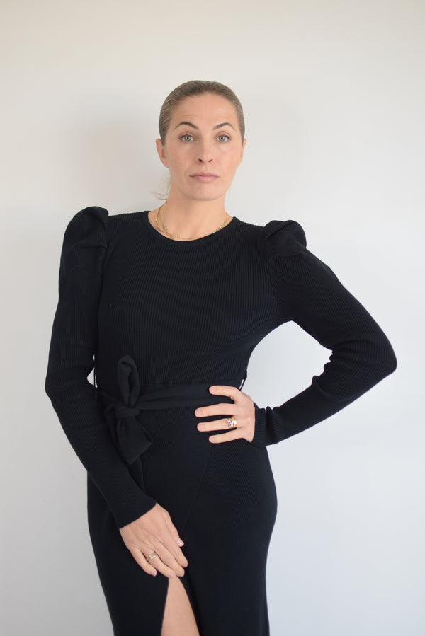 GLAMOROUS Abito midi in maglia a tubino