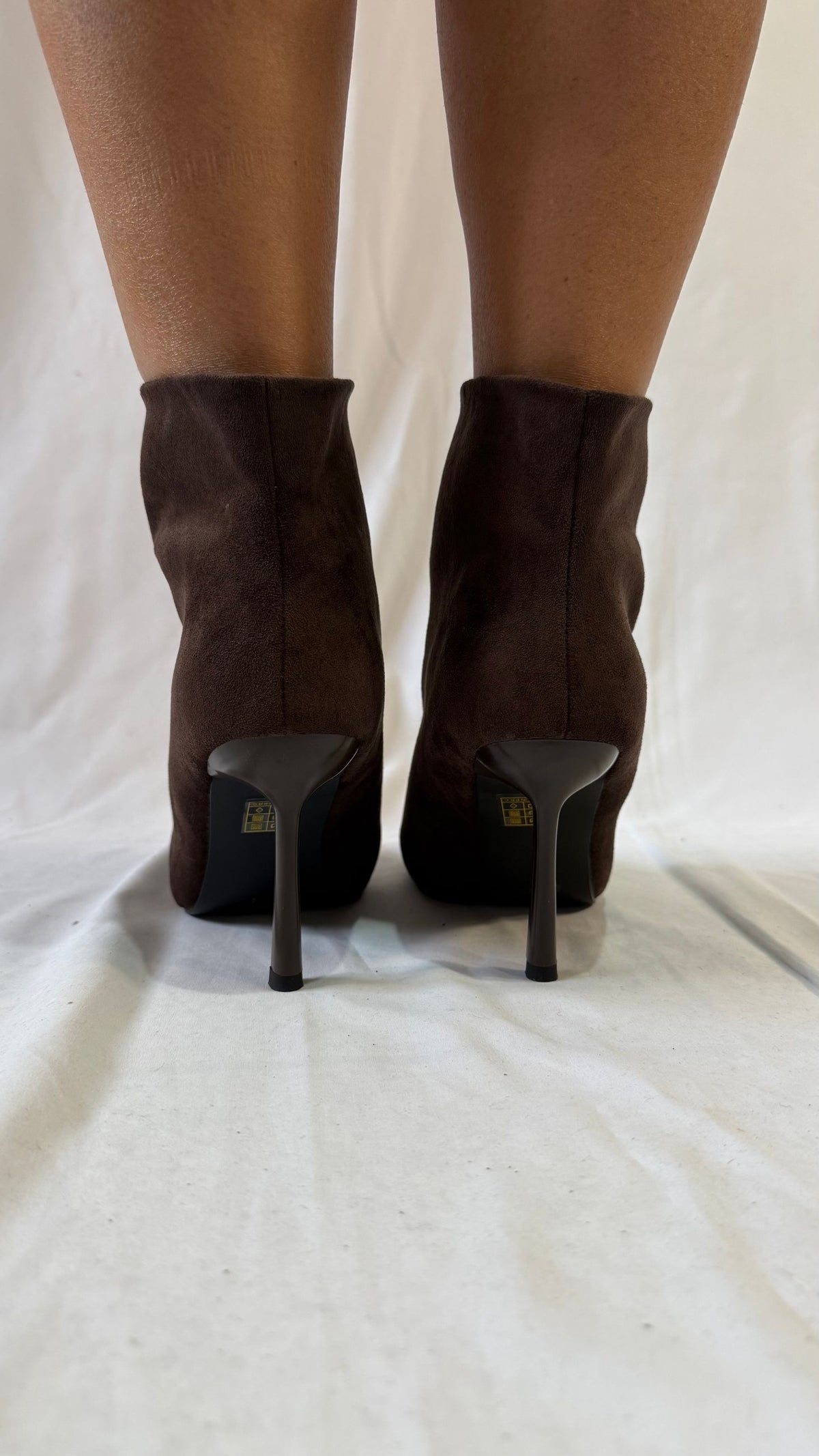 Stivaletto tacco scamosciato Safe Concept Store