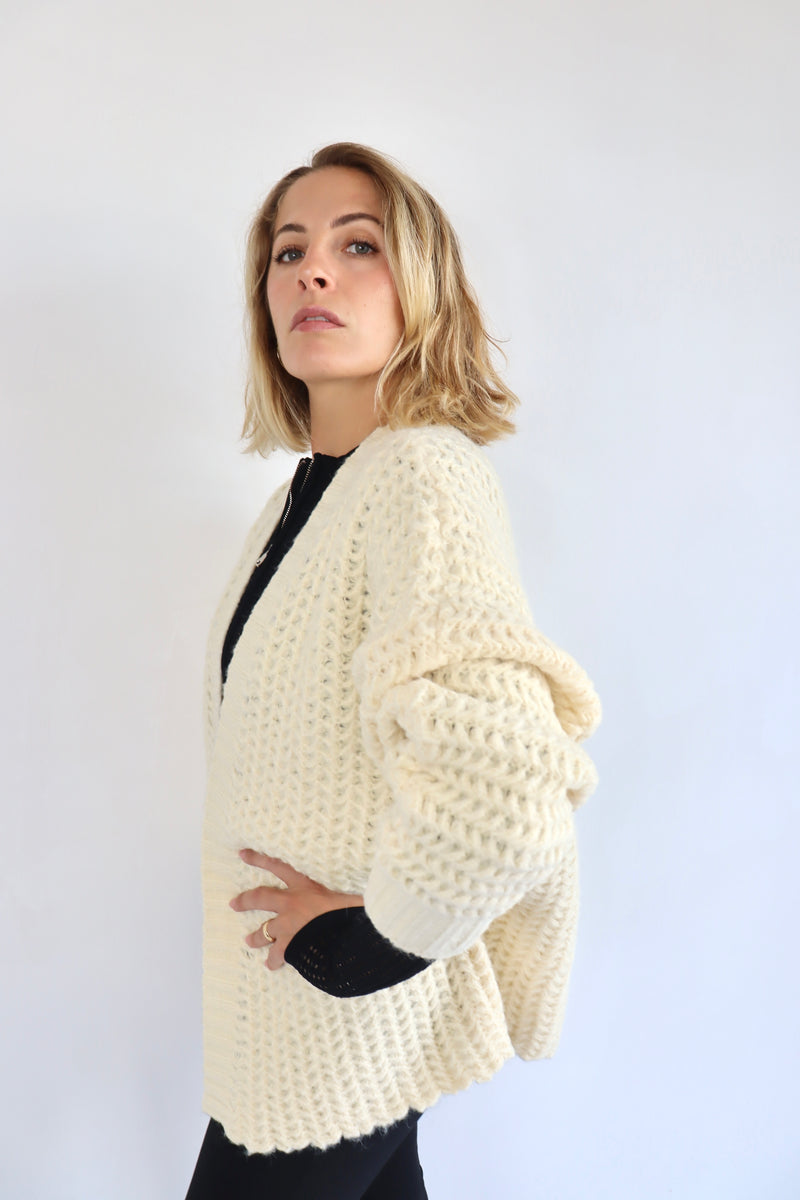 MOLLY BRACKEN Cardigan lavorato a maglia
