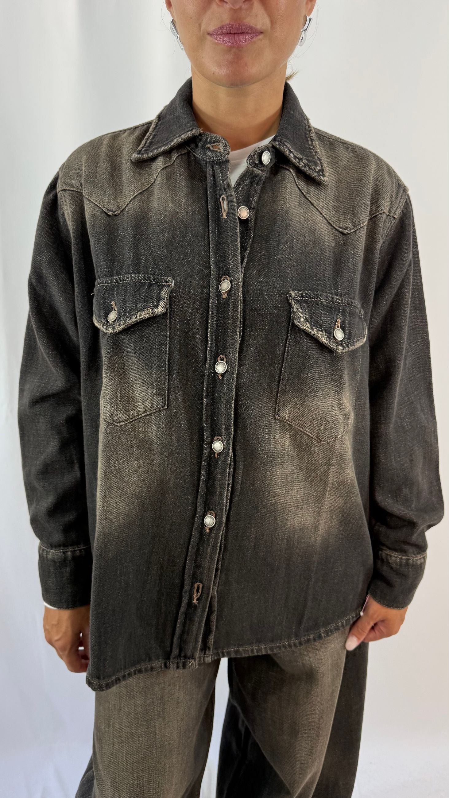 Camicia jeans Peperosa