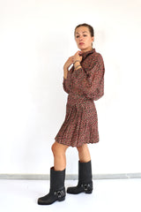 MOLLY BRACKEN Camicia fantasia tetris coordinato