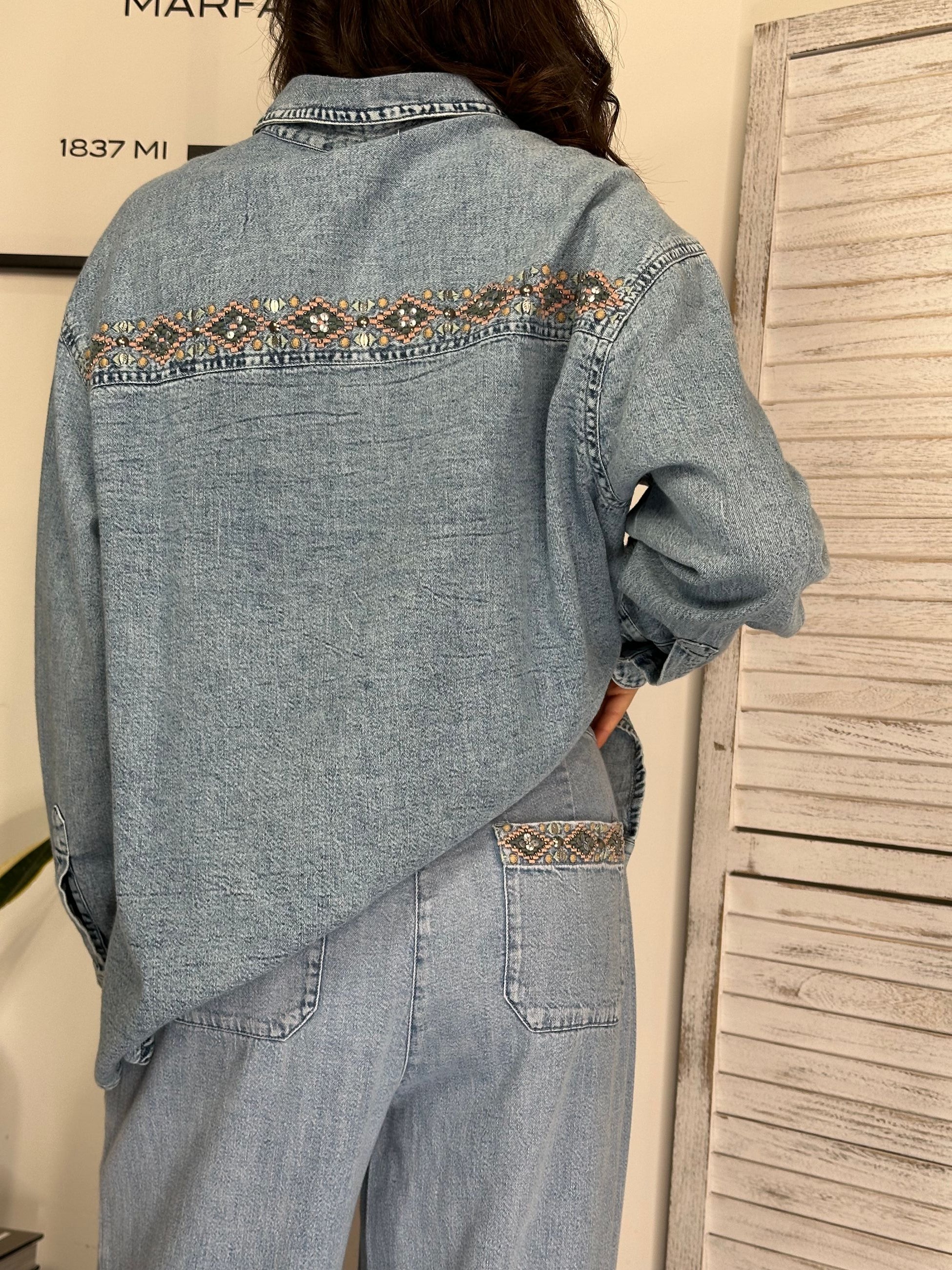 Camicia in denim Molly Bracken