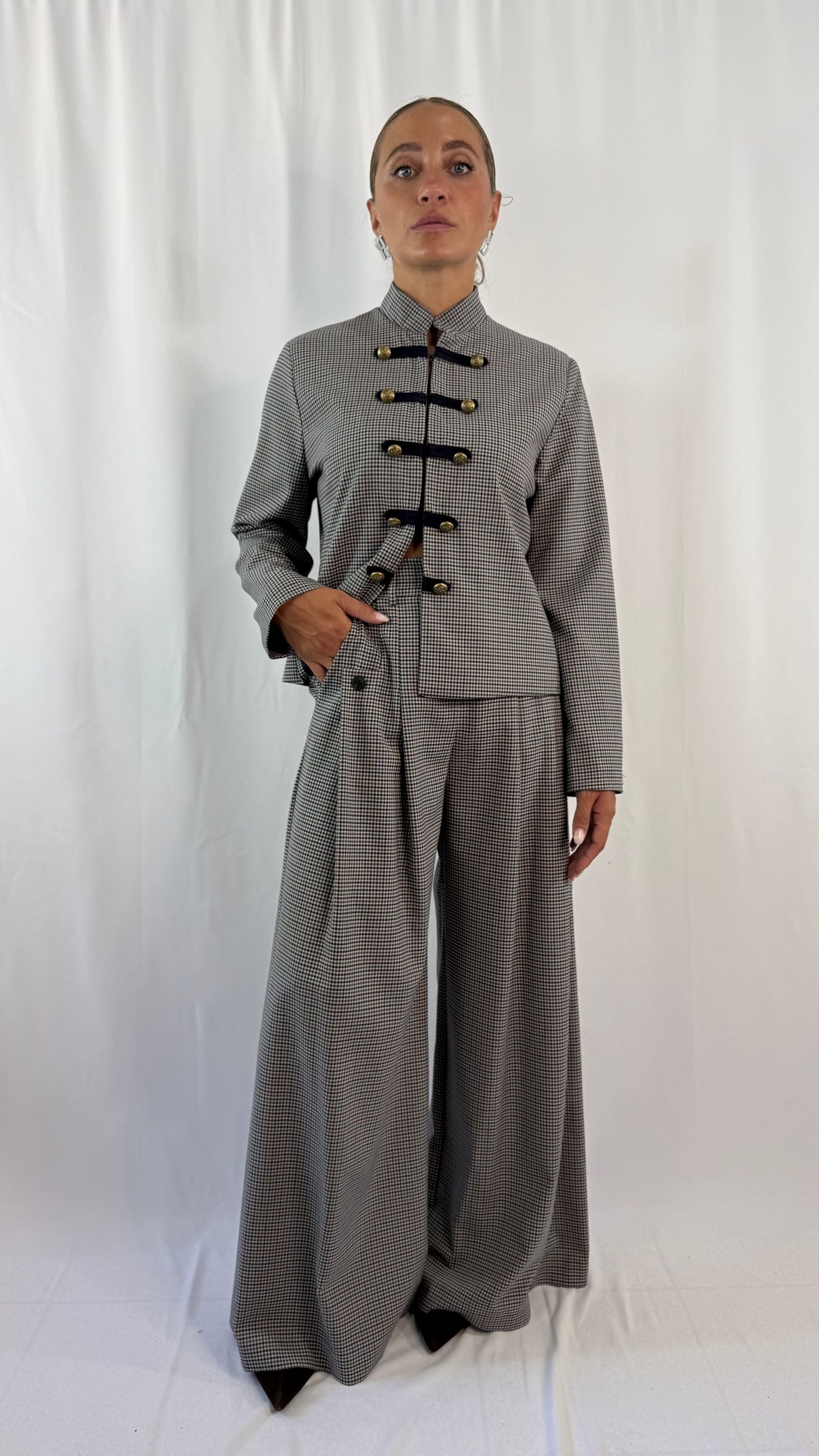 Pantalone check Peperosa