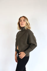 MOLLY BRACKEN Maglione con apertura diagonale