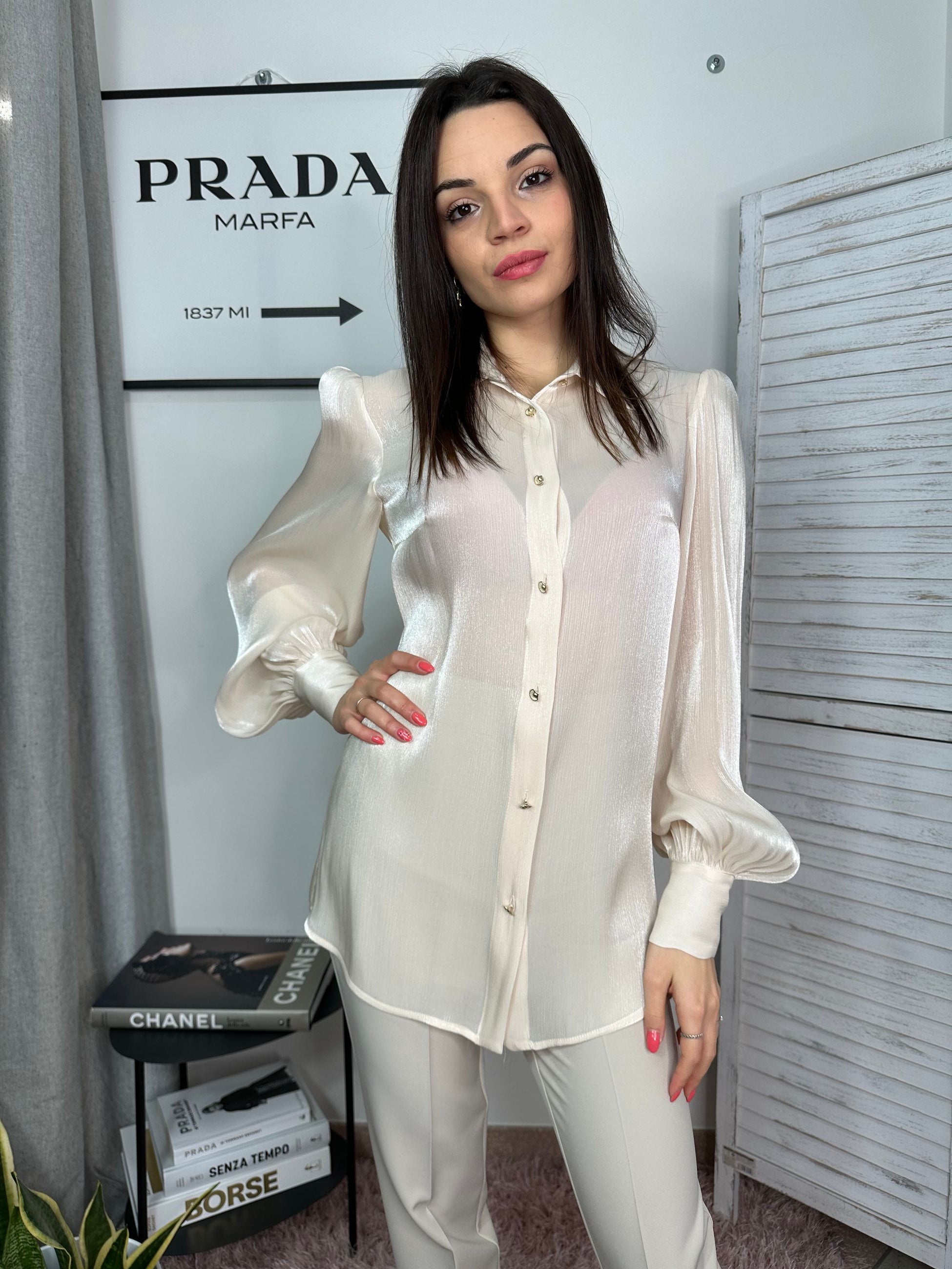 Camicia Lurex Silence Limited