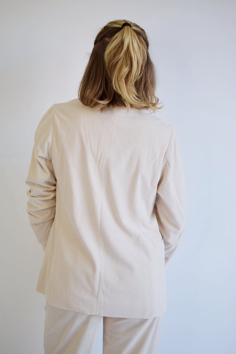 COMPANIA FANTASTICA Blazer in velluto a costine