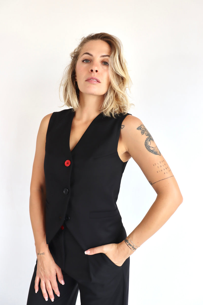 PEPEROSA Gilet Rouge