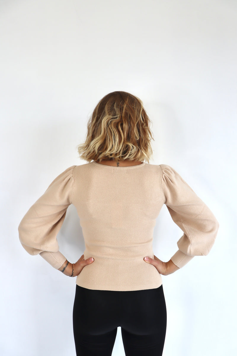 MOLLY BRACKEN Maglia con apertura davanti