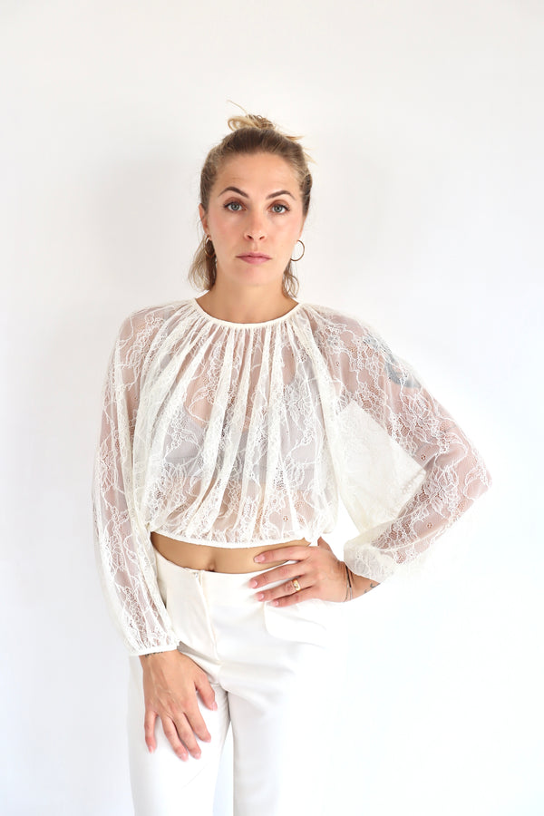 PEPEROSA Blusa pizzo