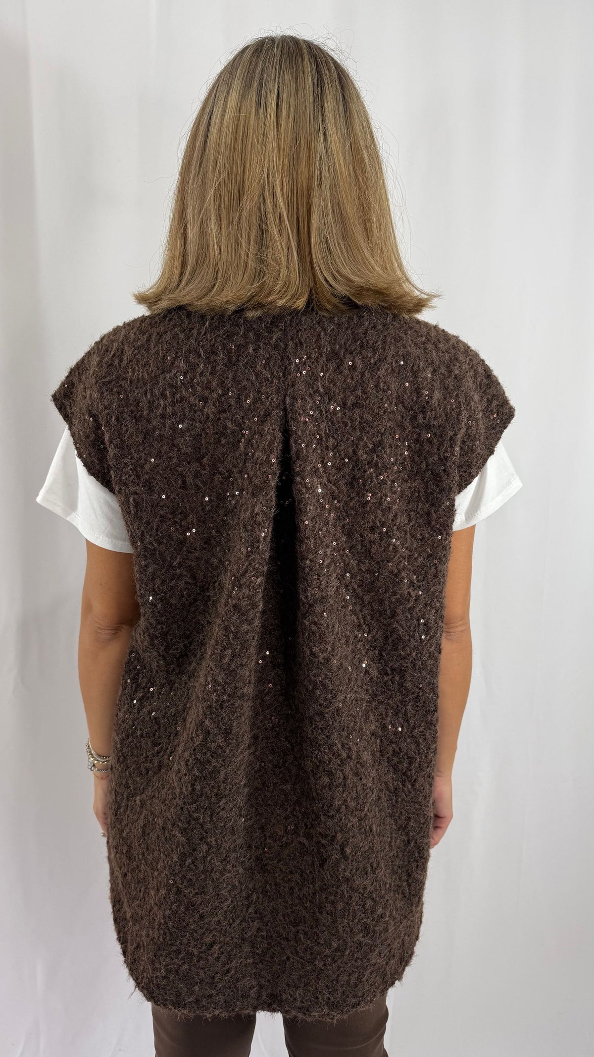 Gilet paillettes Peperosa