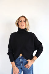 MOLLY BRACKEN Maglione con apertura diagonale