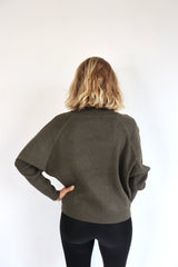 MOLLY BRACKEN Maglione con apertura diagonale