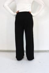 MOLLY BRACKEN Pantalone a costine vita alta