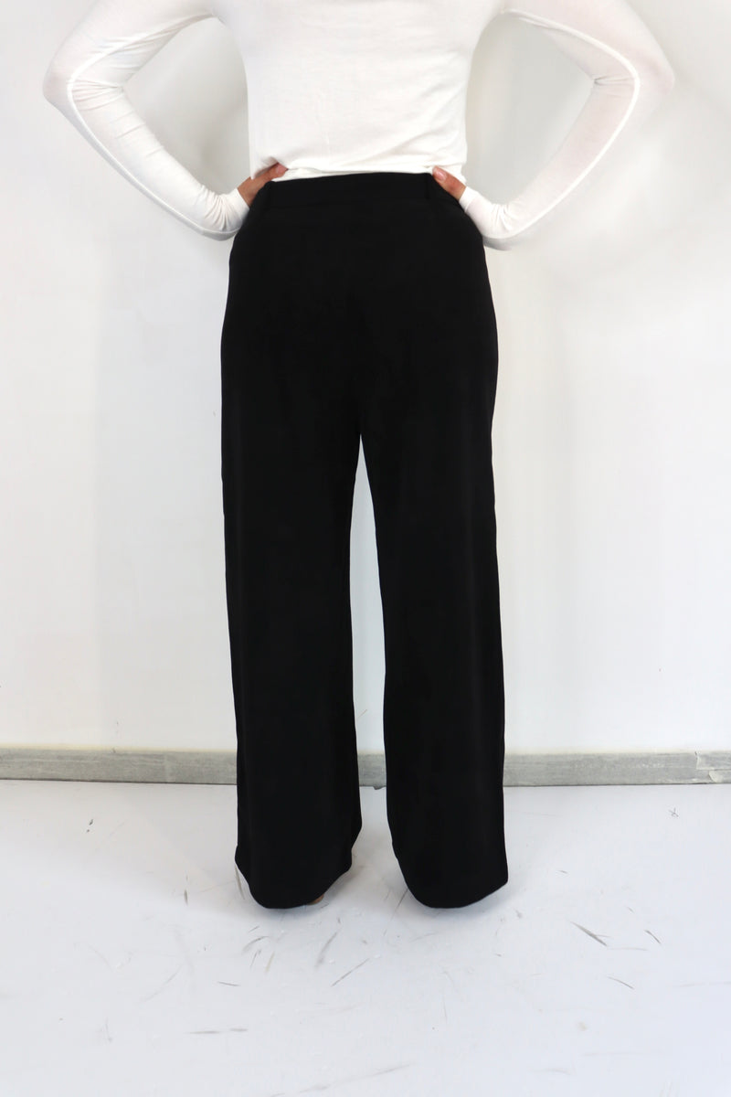 MOLLY BRACKEN Pantalone a costine vita alta