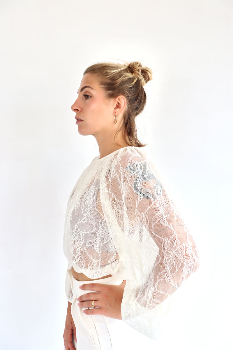 PEPEROSA Blusa pizzo