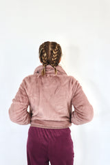 MOLLY BRACKEN Eco-pelliccia rosa