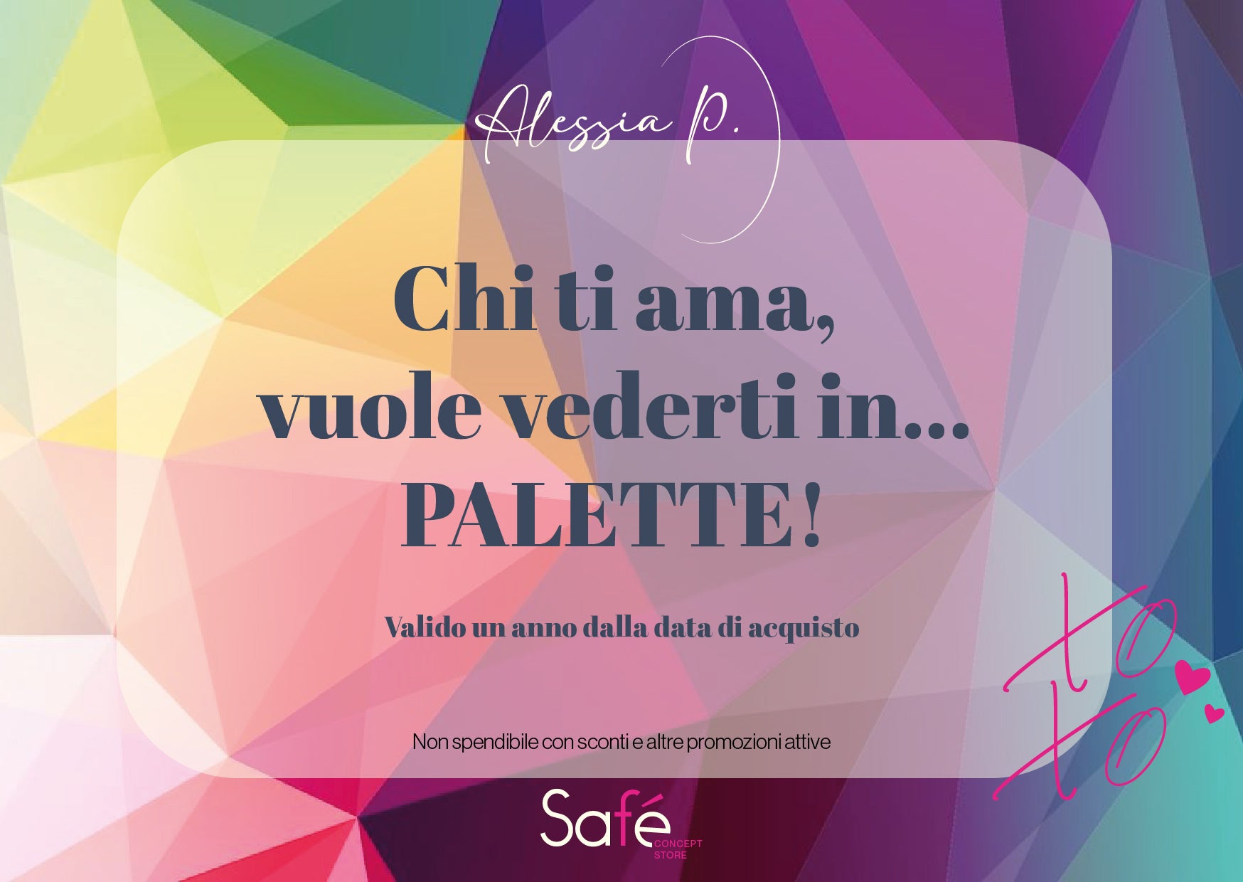 REGALA UN BUONO DI ARMOCROMIA