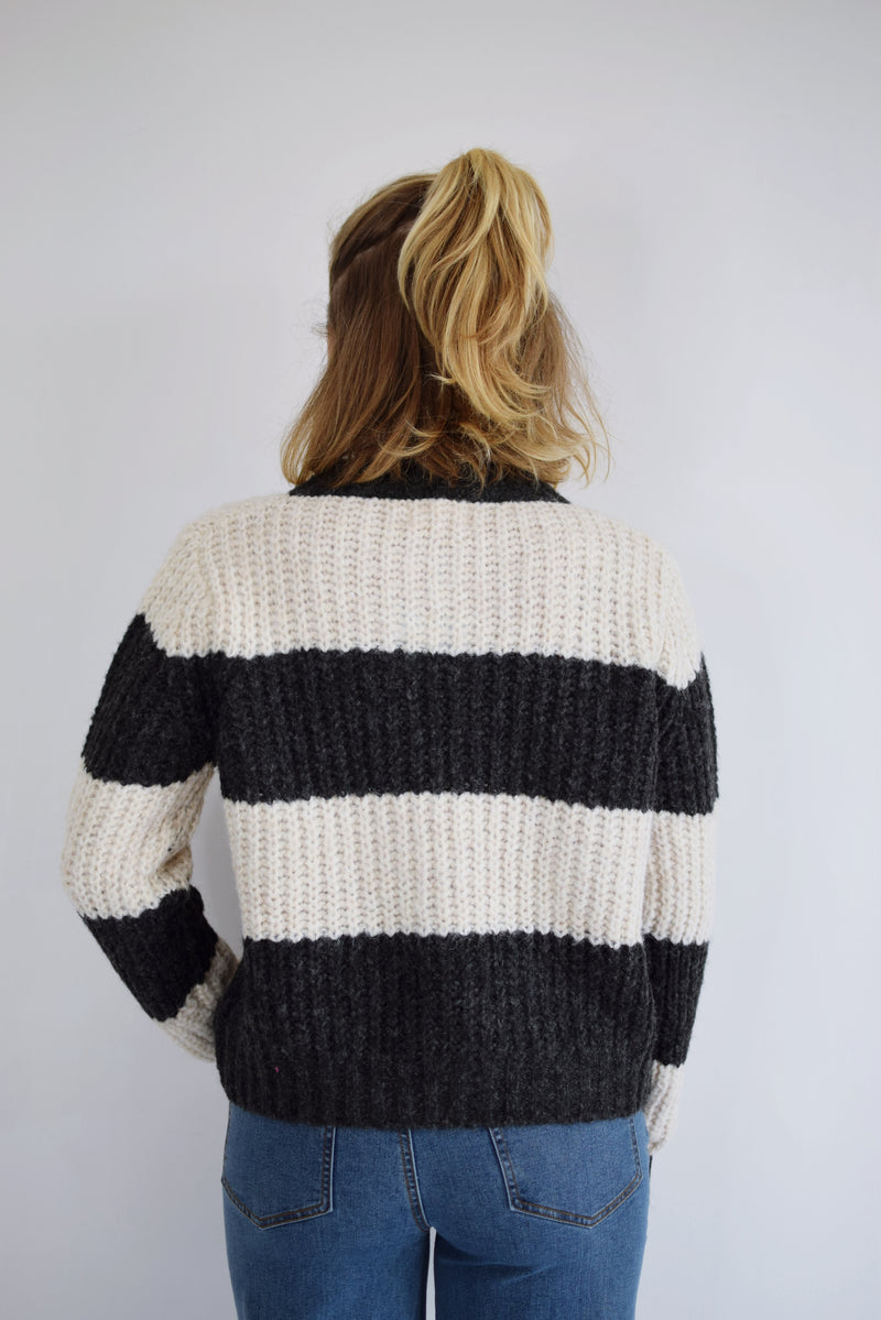 COMPANIA FANTASTICA Cardigan a righe