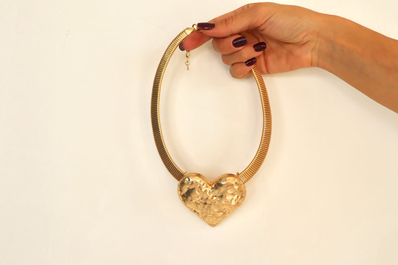SAFE' CONCEPT STORE Collana Maxi Cuore