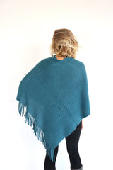 MOLLY BRACKEN Poncho a triangolo