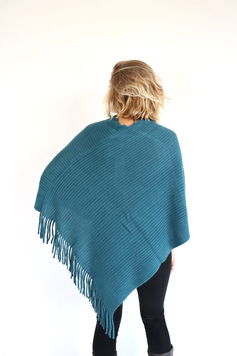 MOLLY BRACKEN Poncho a triangolo
