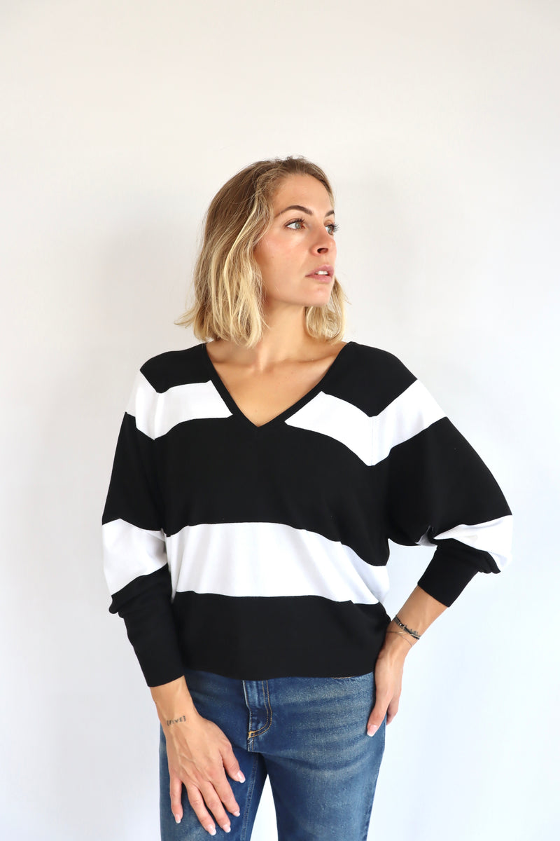 PEPEROSA Maglia maxiriga