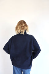 MOLLY BRACKEN Maxi maglia blu
