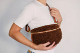 SAFE' CONCEPT STORE Borsa Mezza luna in lana