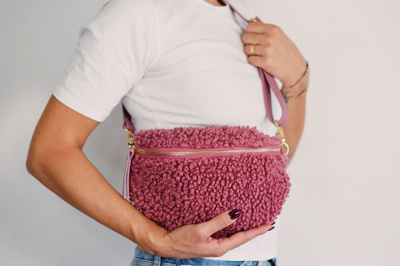 SAFE' CONCEPT STORE Borsa Mezza luna in lana