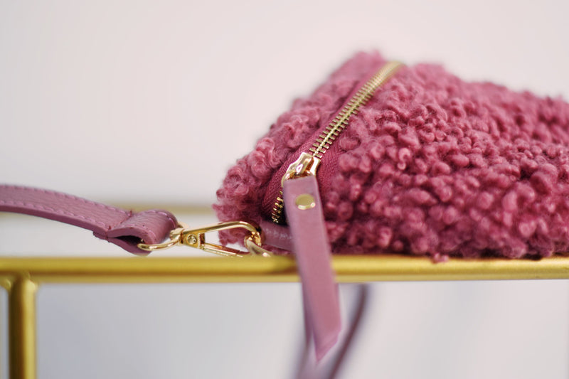 SAFE' CONCEPT STORE Borsa Mezza luna in lana