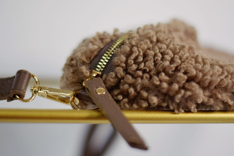 SAFE' CONCEPT STORE Borsa Mezza luna in lana