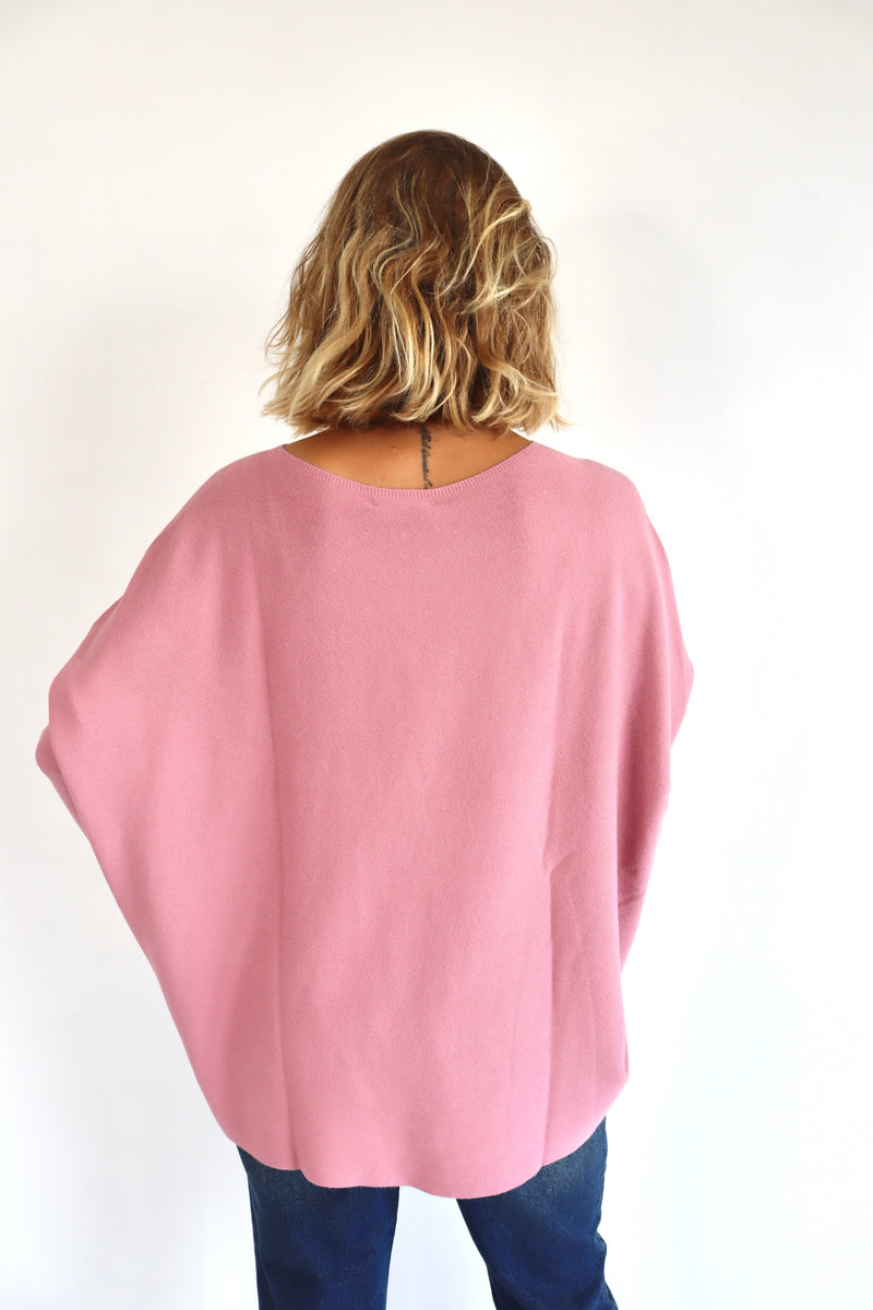 PEPEROSA Maglia scollo ampio