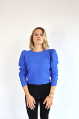 MOLLY BRACKEN Maglia con maniche a sbuffo