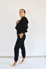 MOLLY BRACKEN Pantalone completo tuta coordinato
